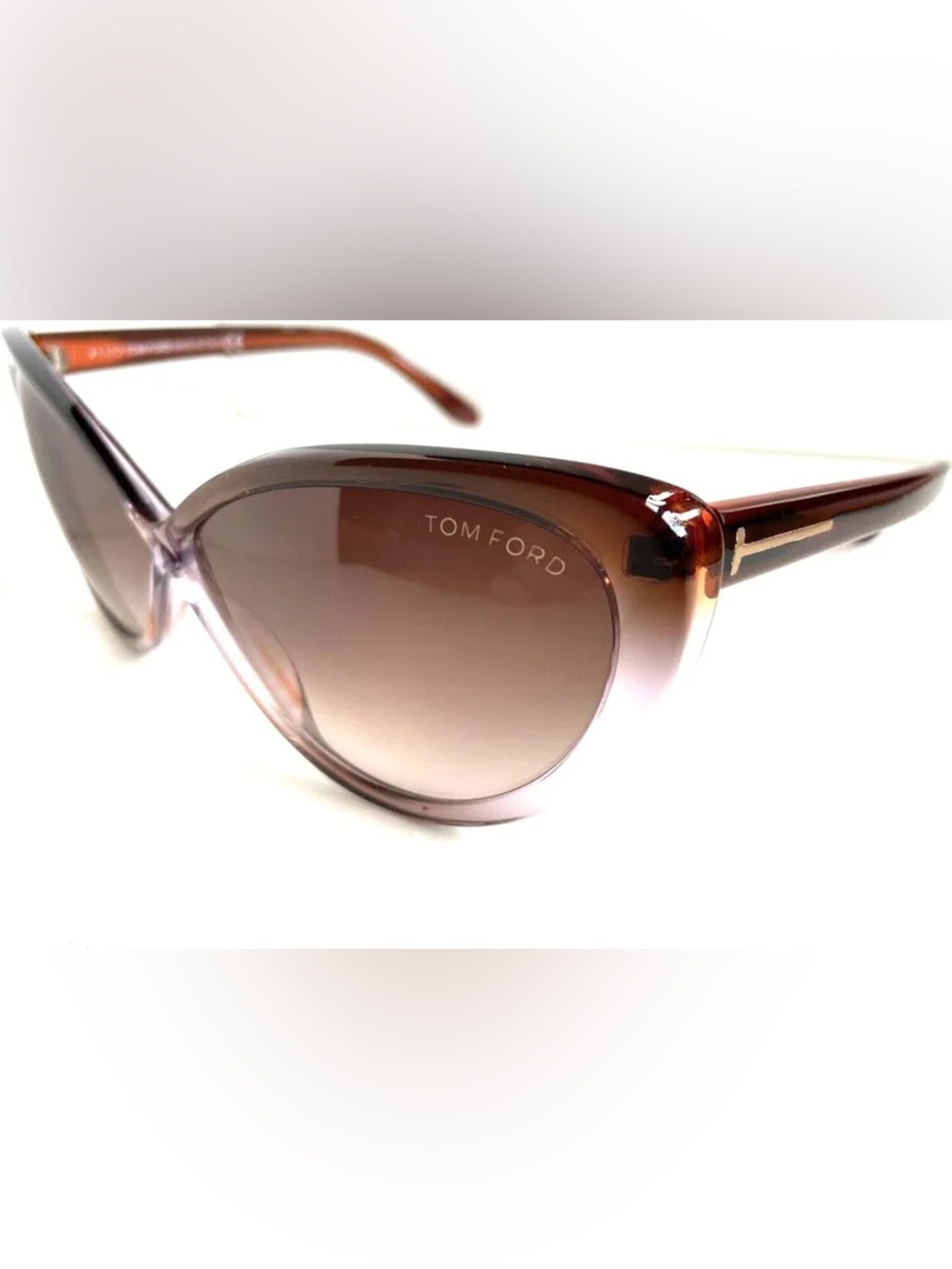 Tom Ford TF 253 50Z Madison 63mm Cat Eye Oversized Women's SunglasseS
